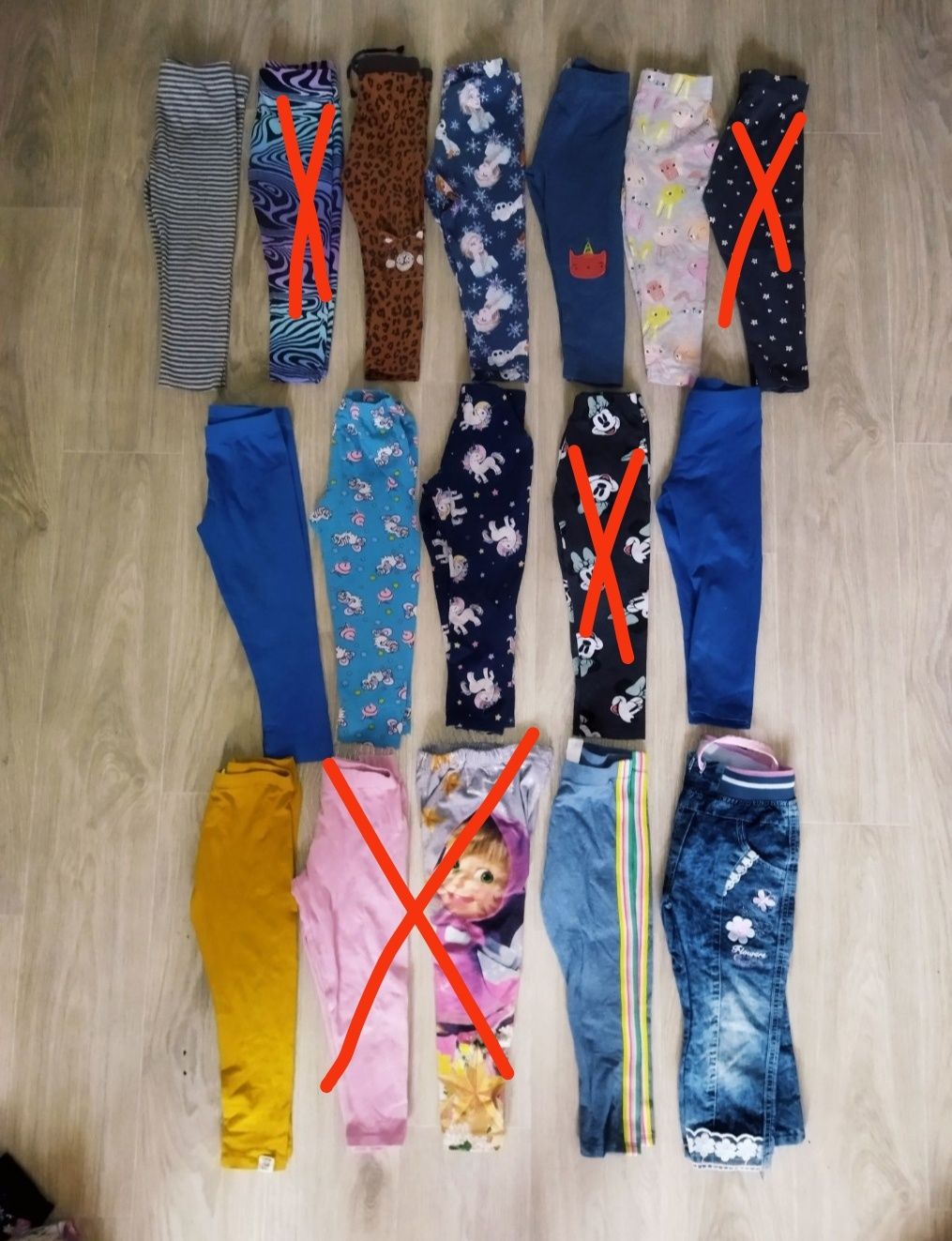 лосины джинсы на девочку 2-3 года