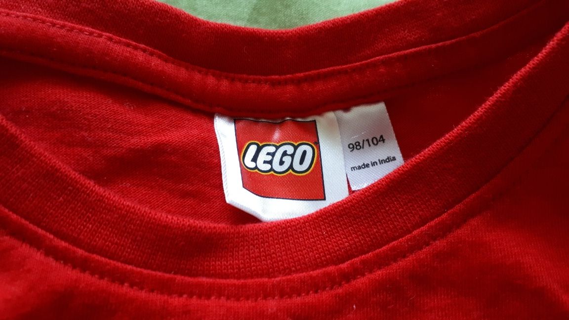 Bluzka bawelniana Lego 98 104 z długim rękawem jak nowa