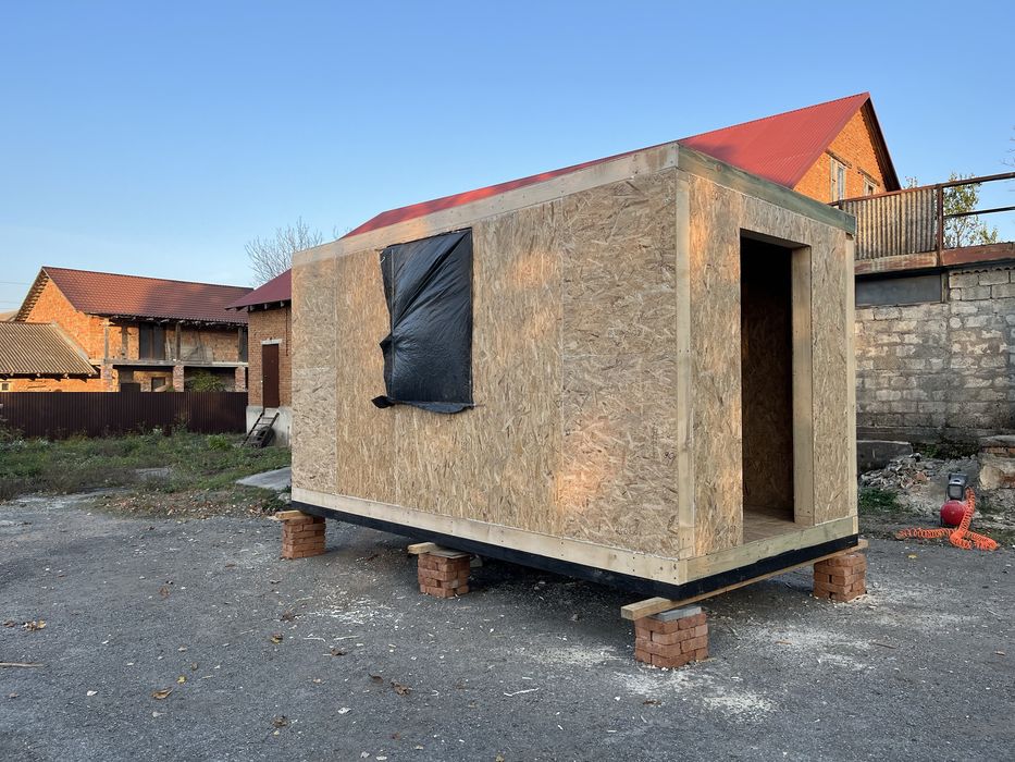 Побутівка, вагончик, блок-контейнер 5×2,45 | SIP панелі 160 мм