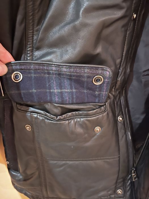 BOGNER  _ БОГНЕР чоловіча шкіряна зимова куртка, розмір 52