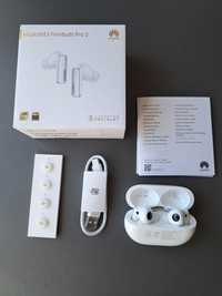 Huawei FreeBuds Pro 2 Ceramic White ANC [Zakupione 04.2024] Gwarancja