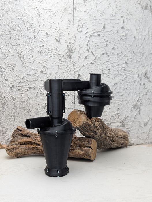 Циклон подвійний. Фільтр для пилососа. Будівельний циклон.