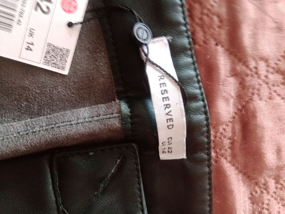 Spodnie damskie - lateksowe