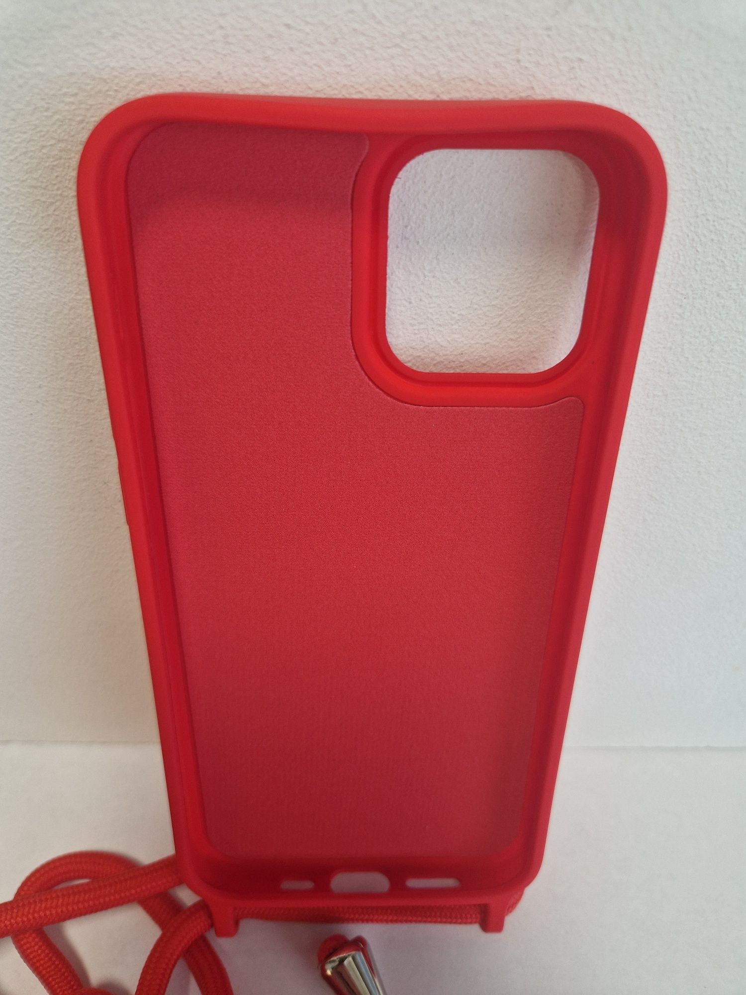 Strap Silicone Case do Iphone 12/12 Pro wzór 1 czerwony