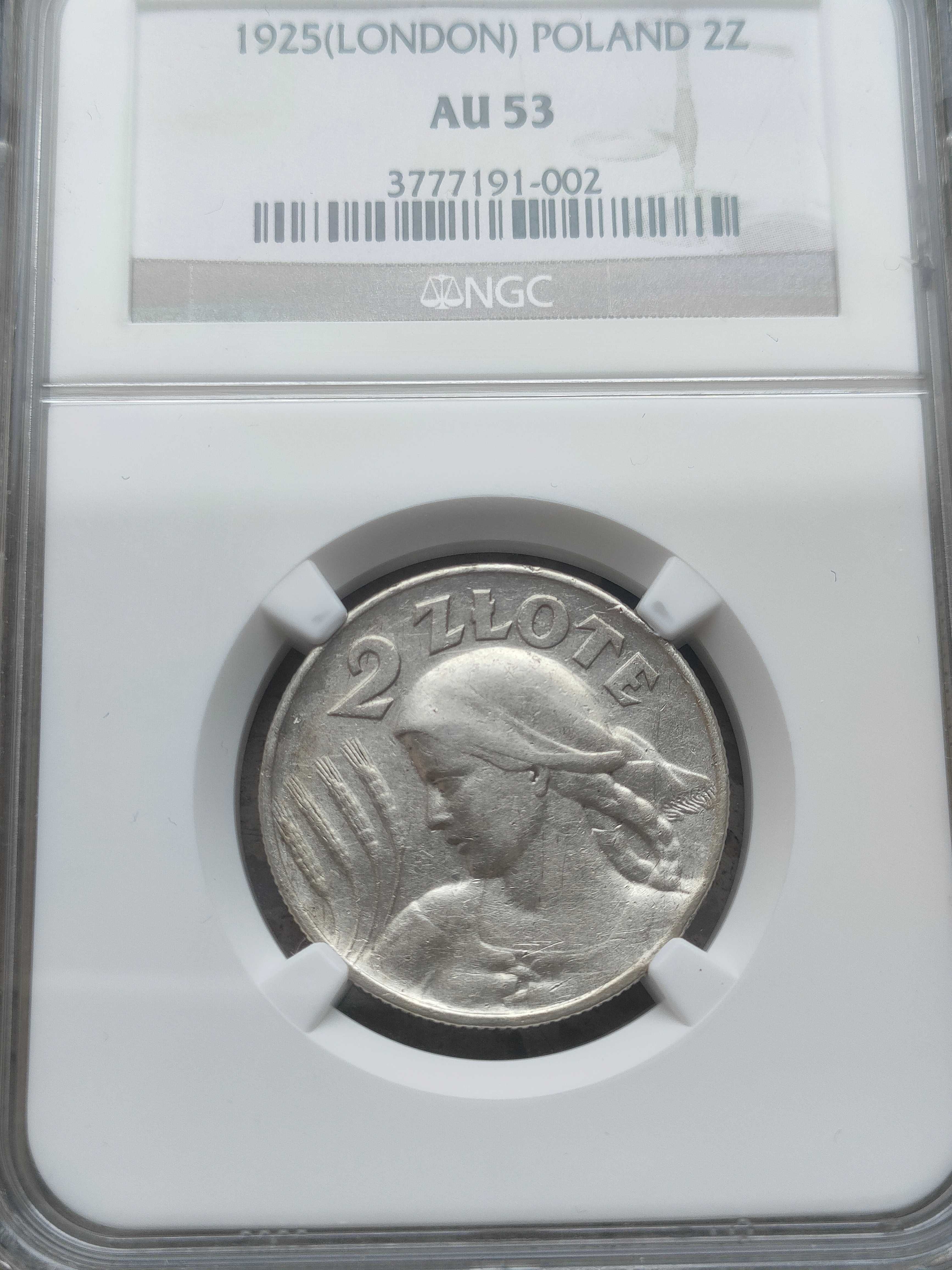 2 zł 1925 Żniwiarka NGC