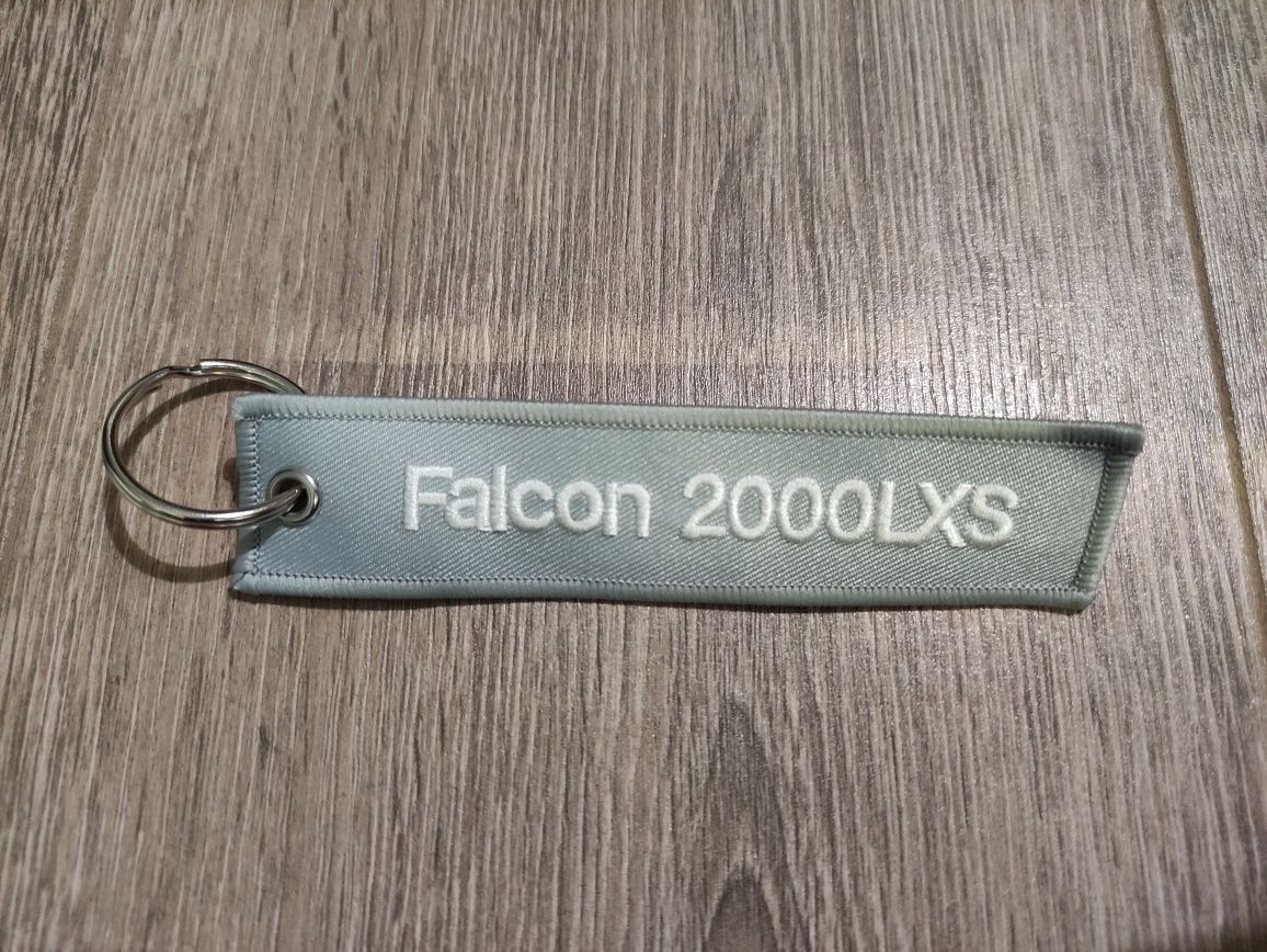 Przywieszka do kluczy "Remove before flight" Falcon 2000LXS