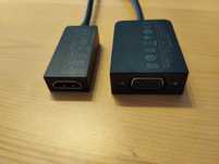 Adaptadores Microsoft Surface DisplayPort HDMI e VGA
