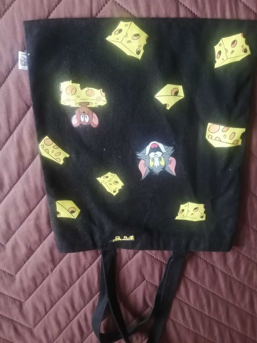 Tote bag Com fecho Tommy e Jerry