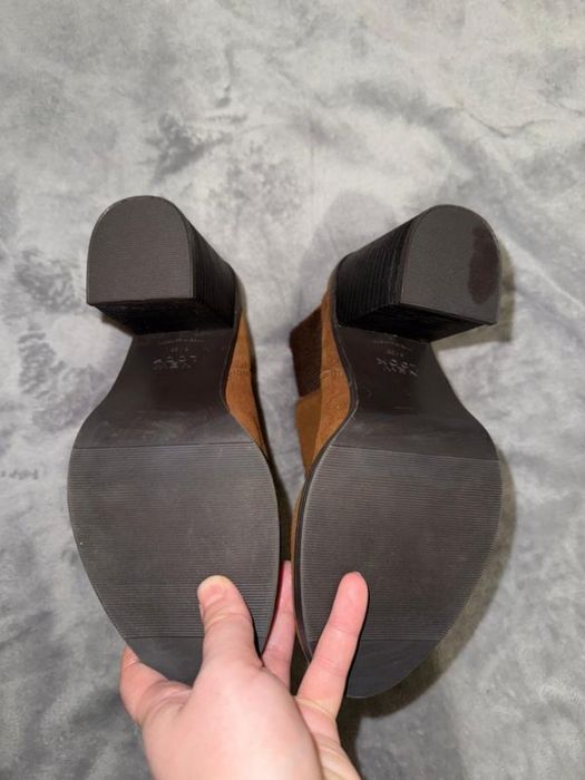 Черевички з натуральної замші