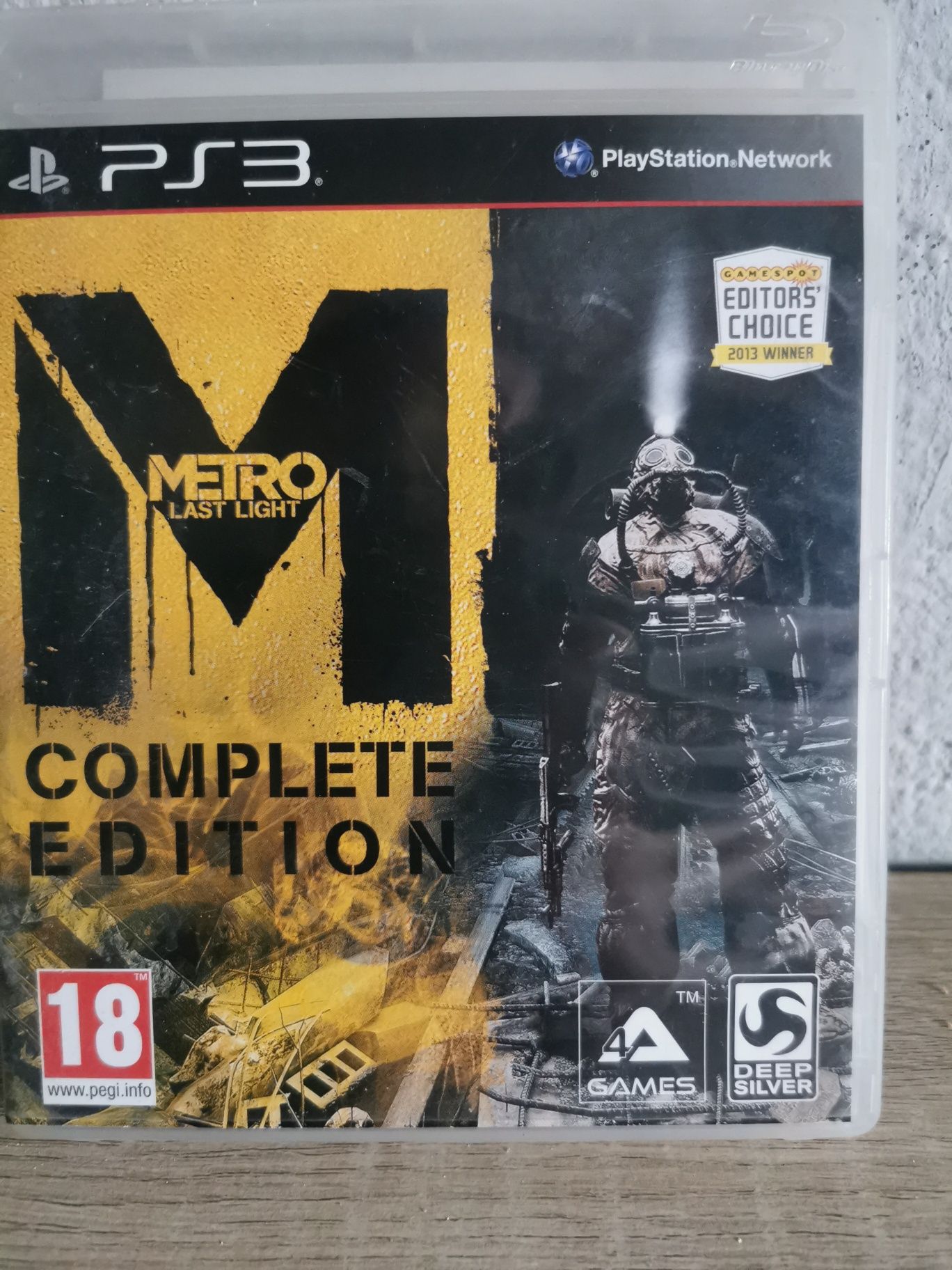 Jogo Ps3 metro Last light