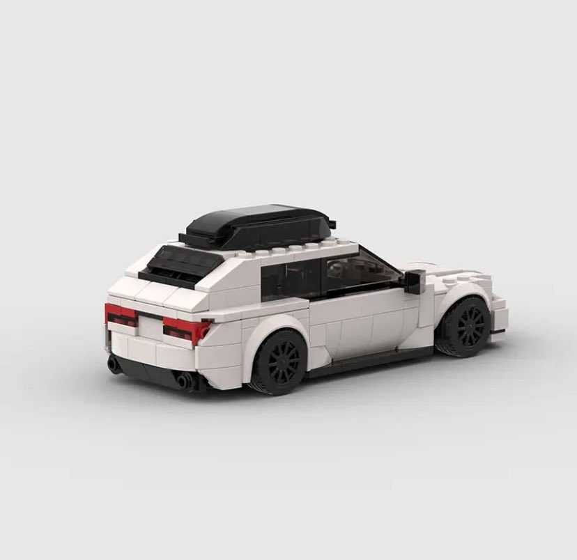 Klocki wzór LEGO AUDI RS6 Autko Samochodzik Prezent wyścigowy HIT