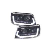 CONJUNTO DE FARÓIS PARA VOLKSWAGEN VW T5 03-09 NEW LOOK COM INDICADORES LEDS DINÂMICOS