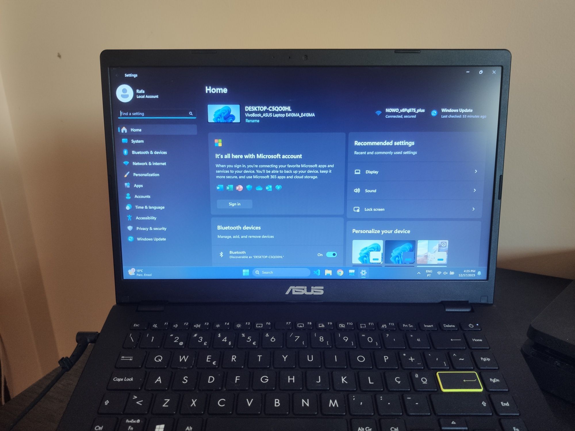 ASUS VivoBook (Urgente)