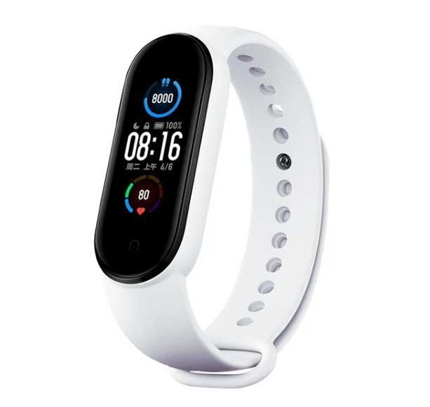 Pasek Opaska Xiaomi Mi Band 3/4/5/6 Kolor Biały