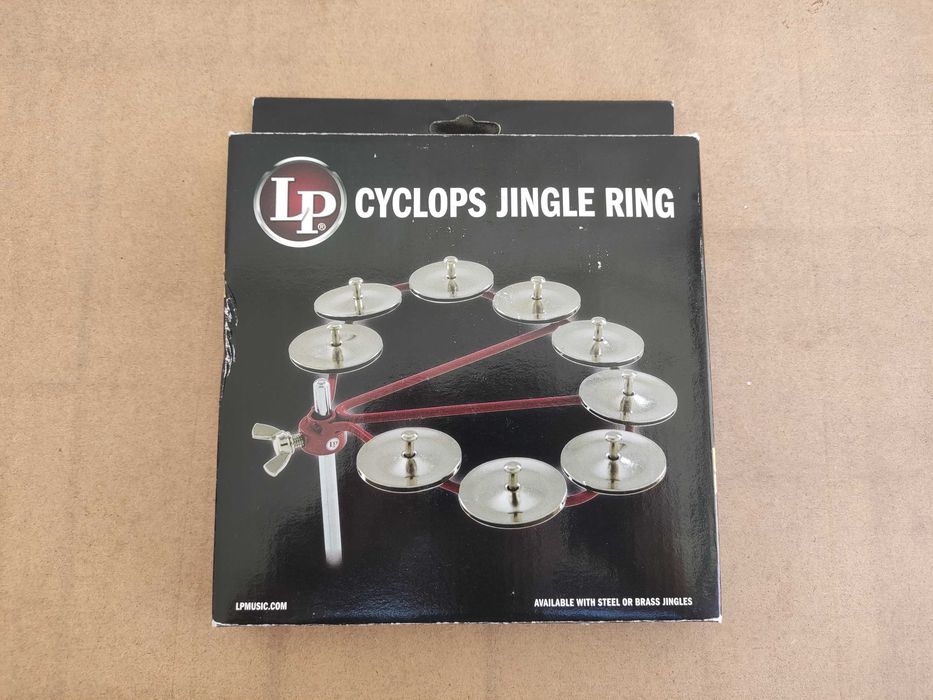 Latin Percussion LP191 Cyclops Jingle Ring NOVO