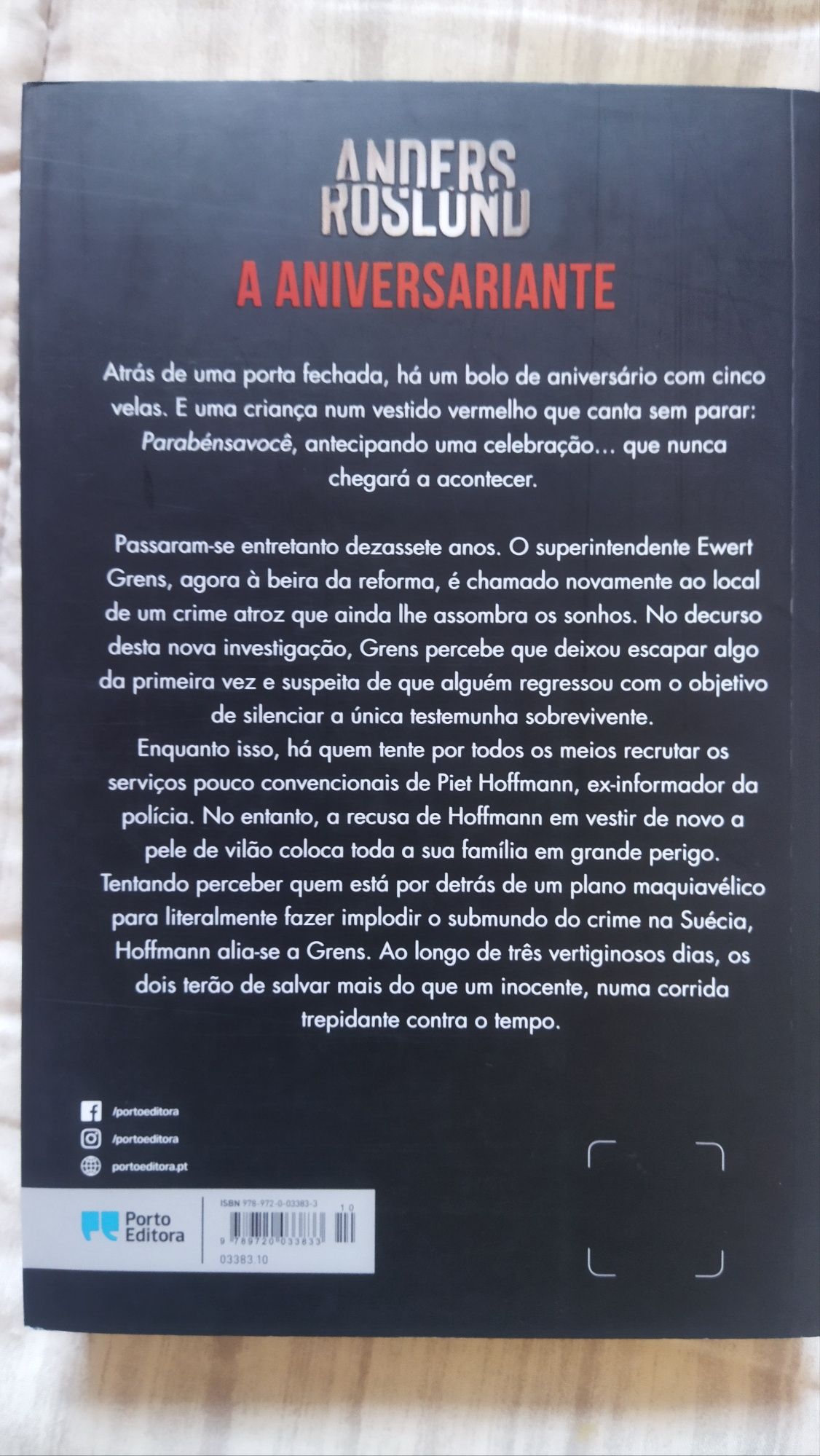 Livro "A aniversariante"