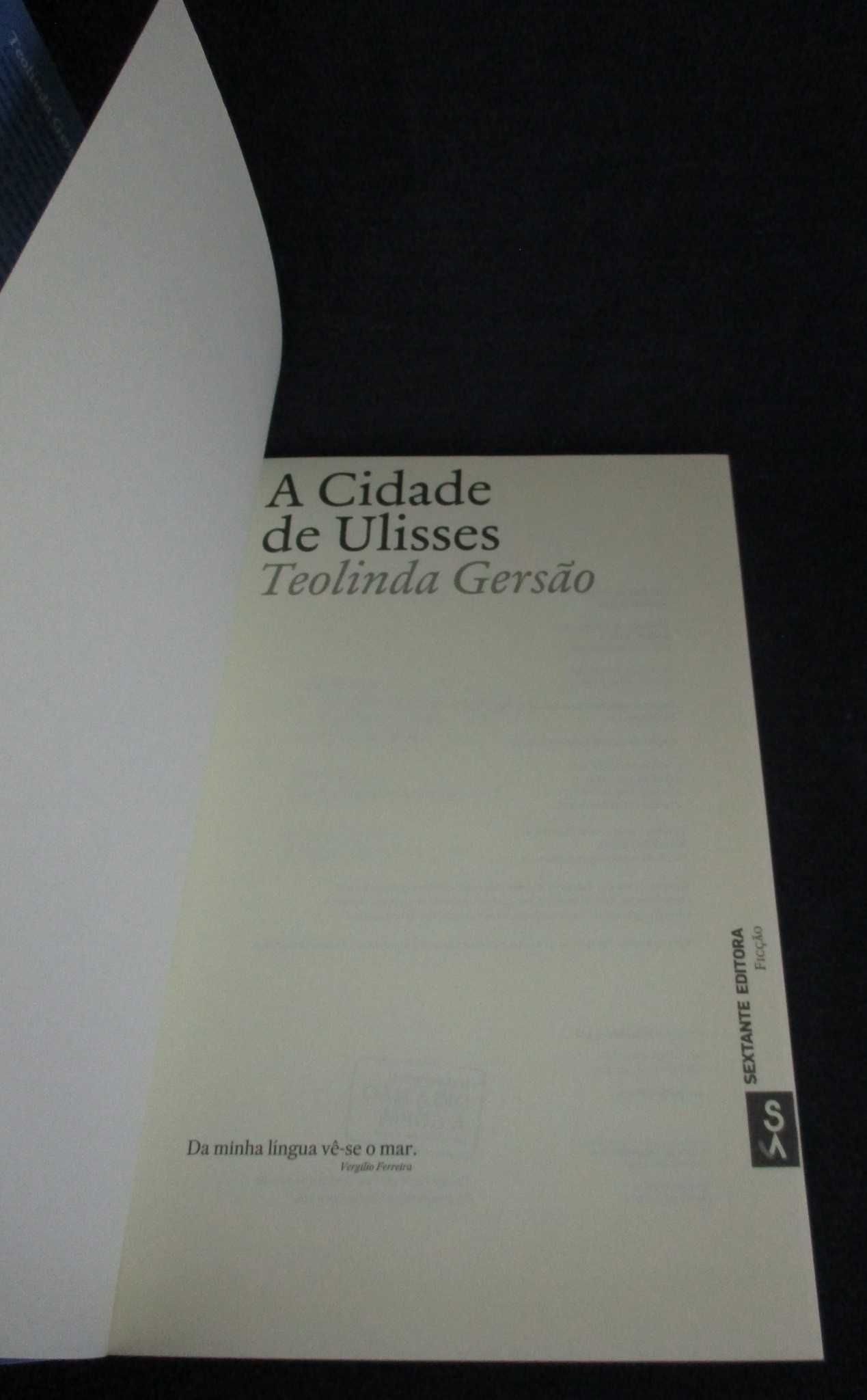 Livro A Cidade de Ulisses Teolinda Gersão