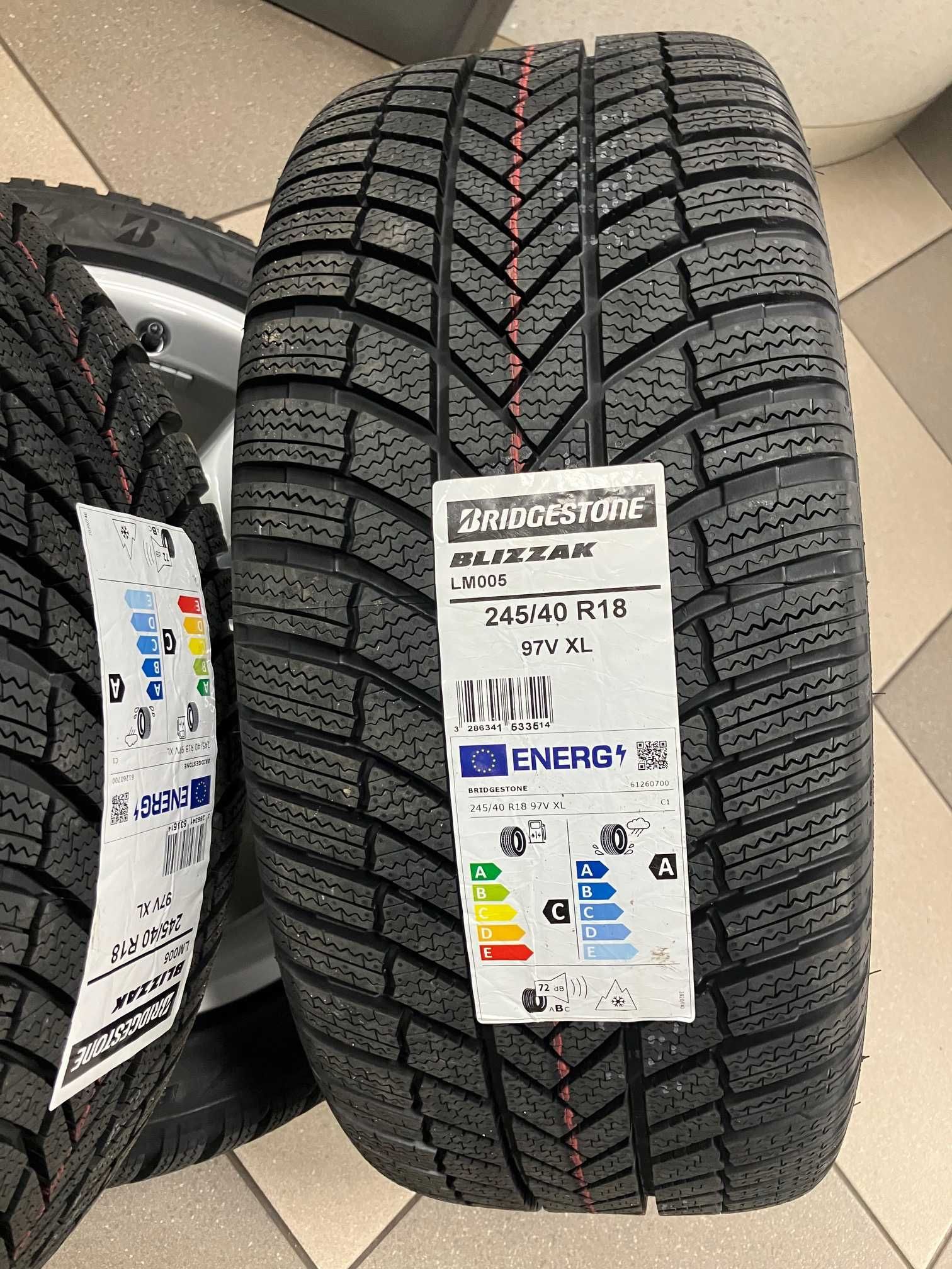 Koła zimowe Nowe Audi A4 18 S-LINE Bridgestone Blizzak LM005 Rok 2023