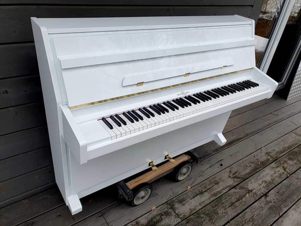 Pianino Schimmel 108cm RENNER 1966r BIAŁY POŁYSK