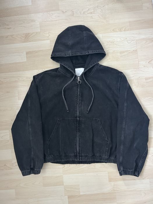 Зип худи ZARA черная