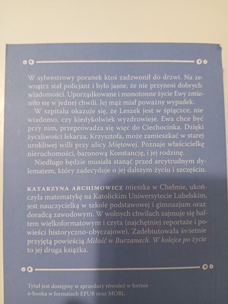 W kolejce po życie, Katarzyna Archimowicz