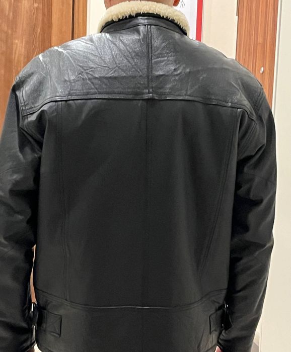 kożuch męski naturalny