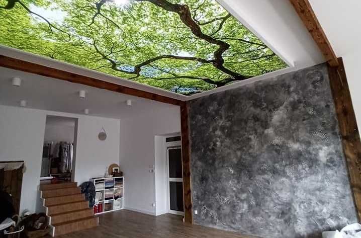 Sufity podwieszane, Sufity napinane, Zabudowa GK, Ocieplanie pianą PUR