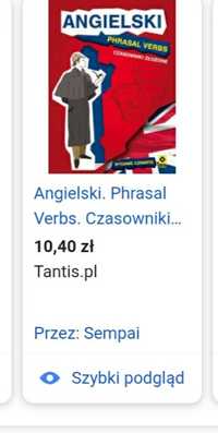 Angielski czasowniki złożone PHEASAL VERBS