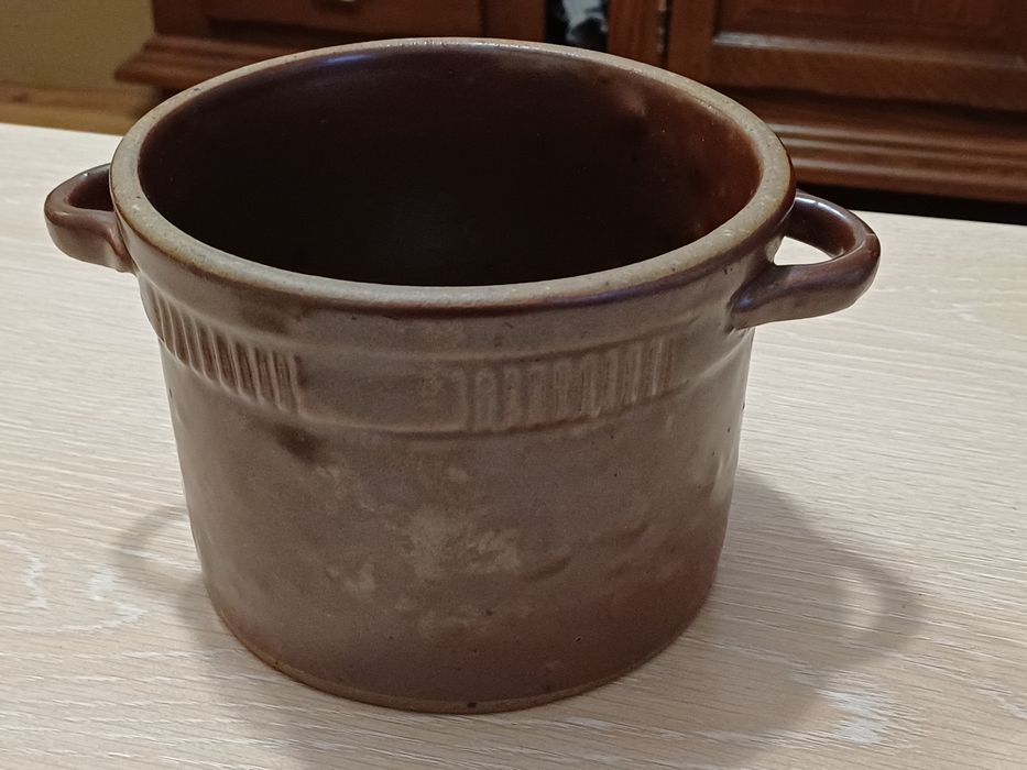 Kamienny garnek Bochnia. PRL