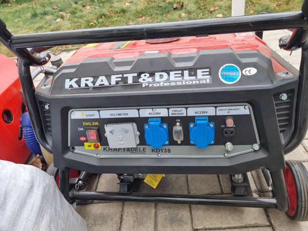 Генератор бензиновий Kraft & Dele KW-6500 , 2,5 кВатт
