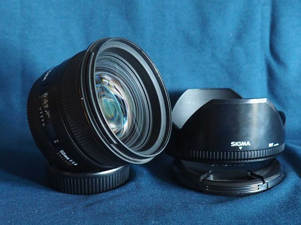 Obiektyw Sigma 50mm f/1.4 EX DG HSM.
