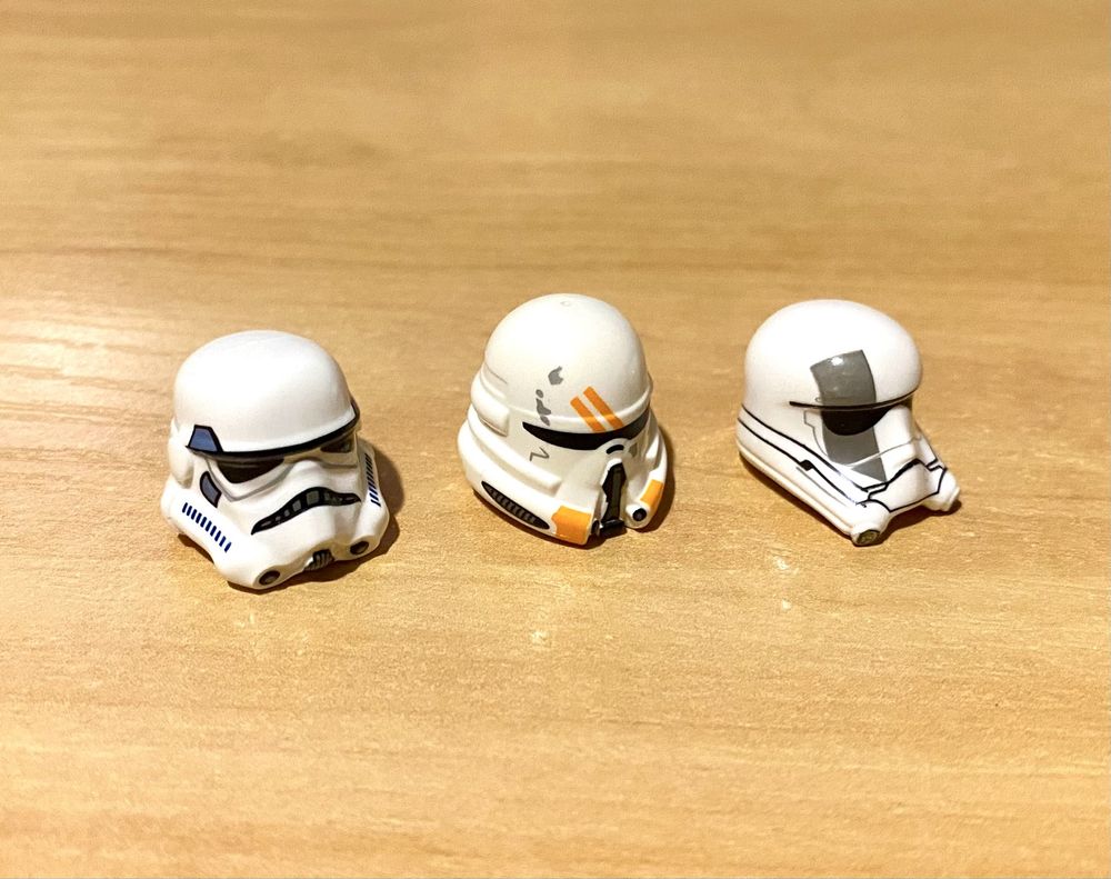 Lego Star Wars Clone Airborne Teooper 212th шоломи