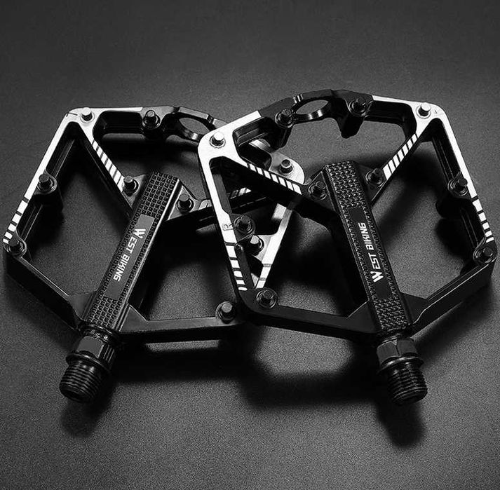 Pedały Rowerowe WEST BIKING Szerokie Platformy / Piny / MTB / Enduro