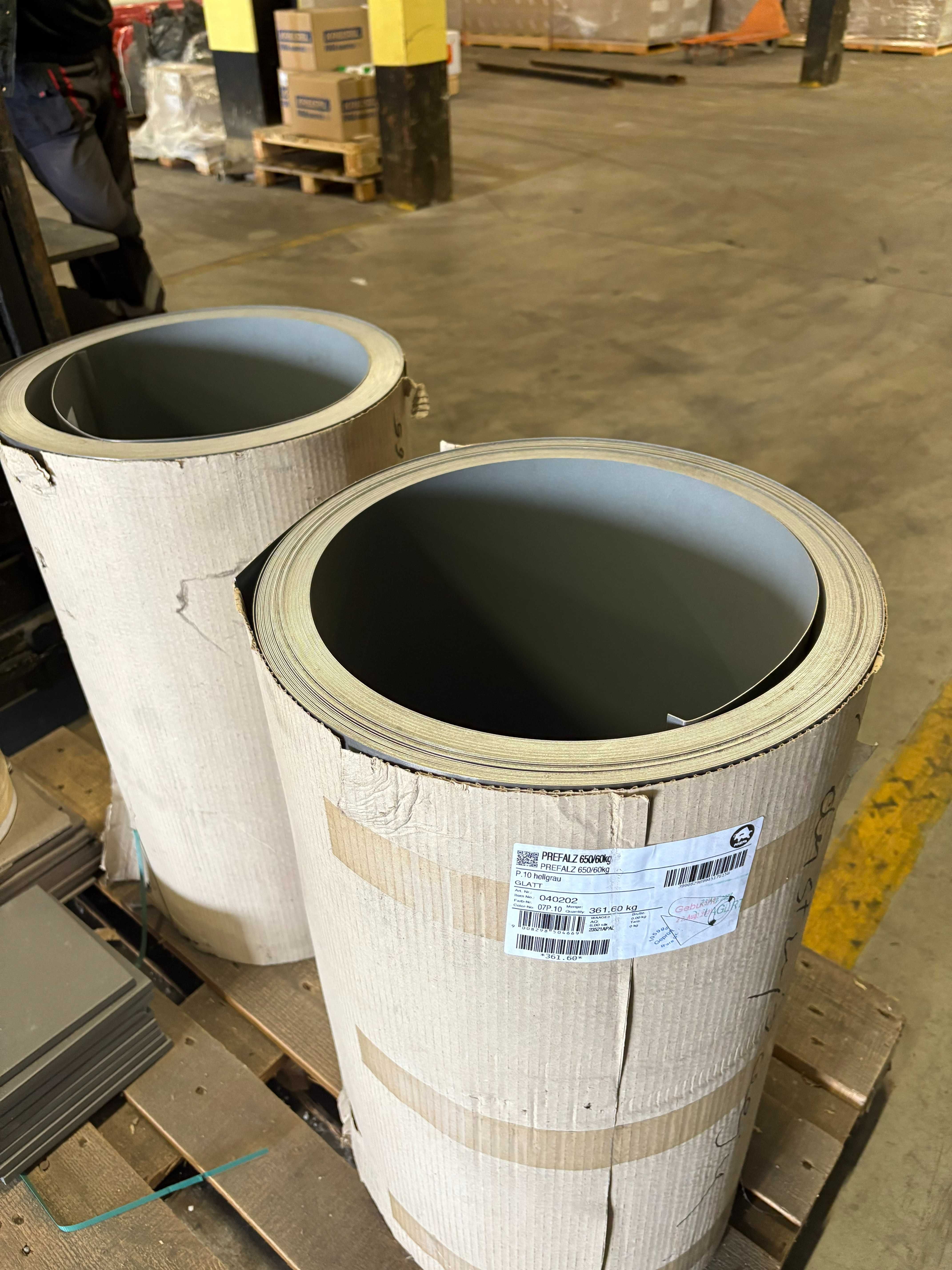 Blacha 0,70/650mm gładka z aluminiową powłoką jasnoszara
