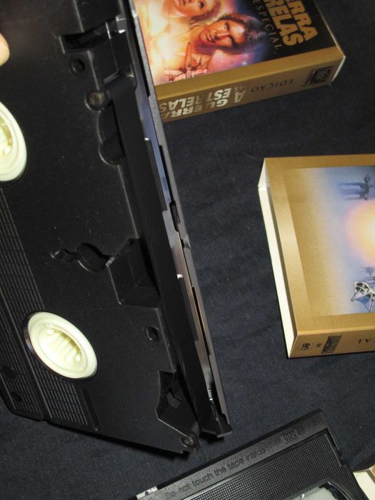 Trilogia Guerra das Estrelas Edição Especial Gold VHS