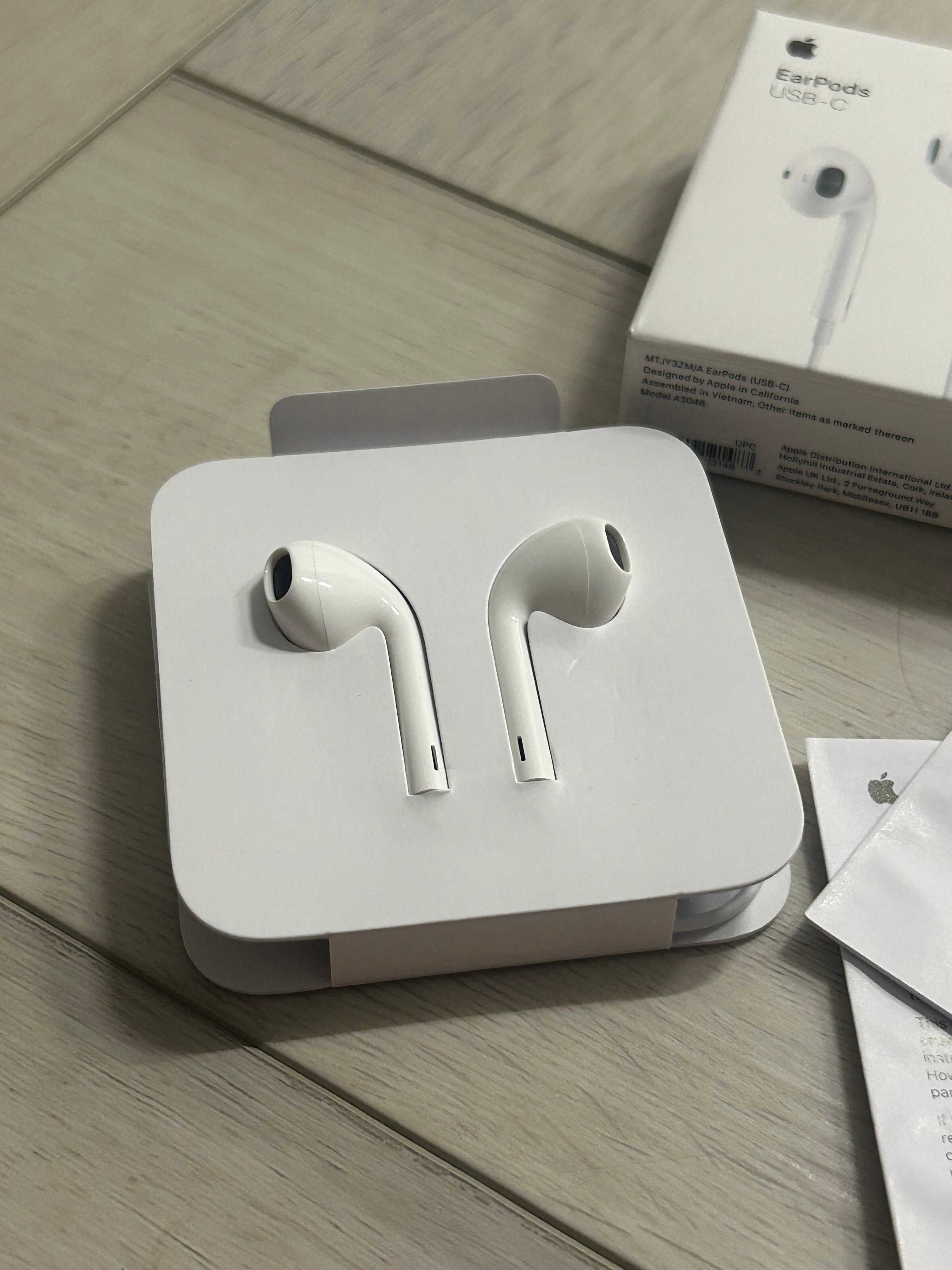 Apple Earpods USB-C навушники провідні з мікрофоном для айфона iphone