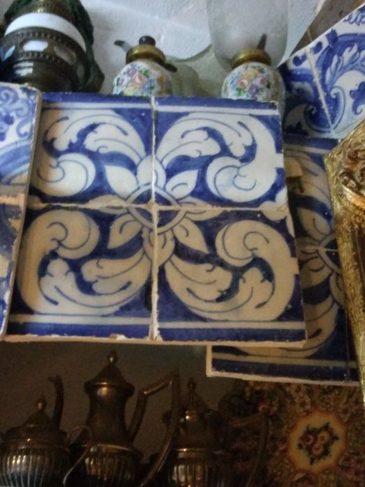Painel azulejo sec xvlll pombalinos