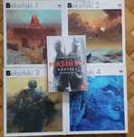 Zdzisław Beksiński Albumy 1-4 Boszart i Beksińscy Portret Podwójny