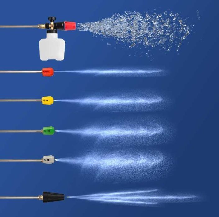 Mocna MYJKA ciśnieniowa LEHMANN Mosiądź 190BAR / 350BAR Nowa