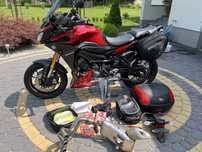 Yamaha MT-09 Tracer , kufer , sakwy , gps - Po serwisie