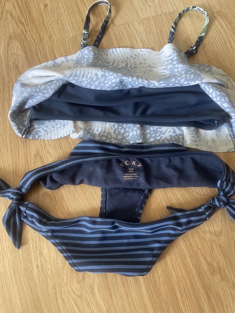 Roxy bikini stroj kąpielowy r.10 8-10 lat