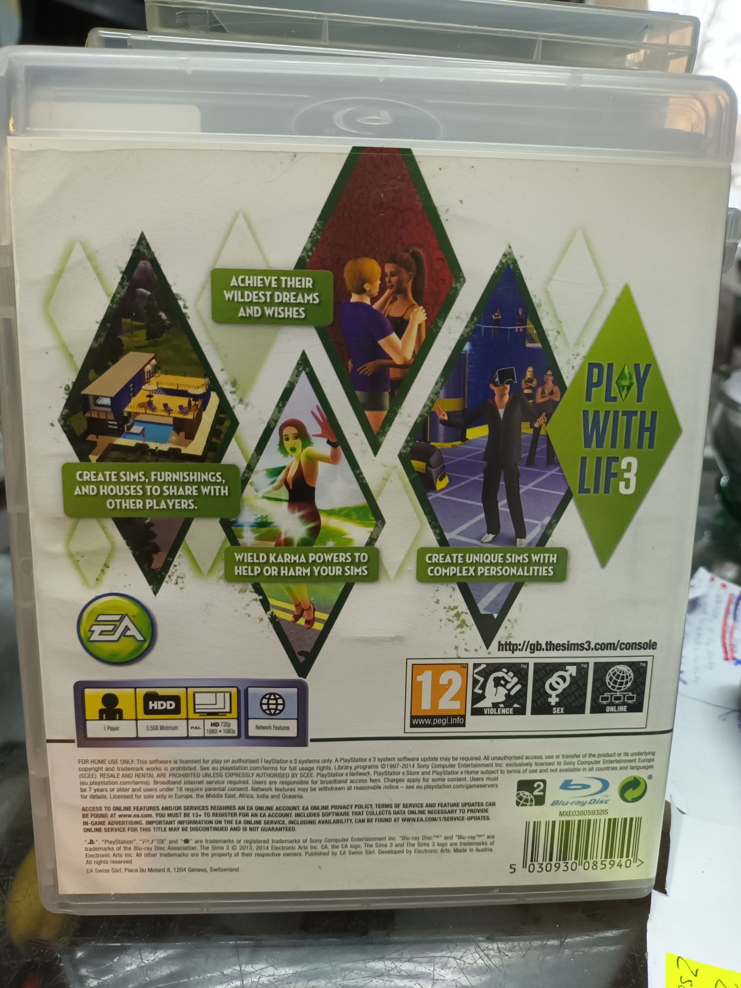 Ps3 the sims 3 sims 3