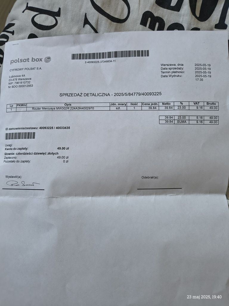Router Mercusys MW302R-gwarancja