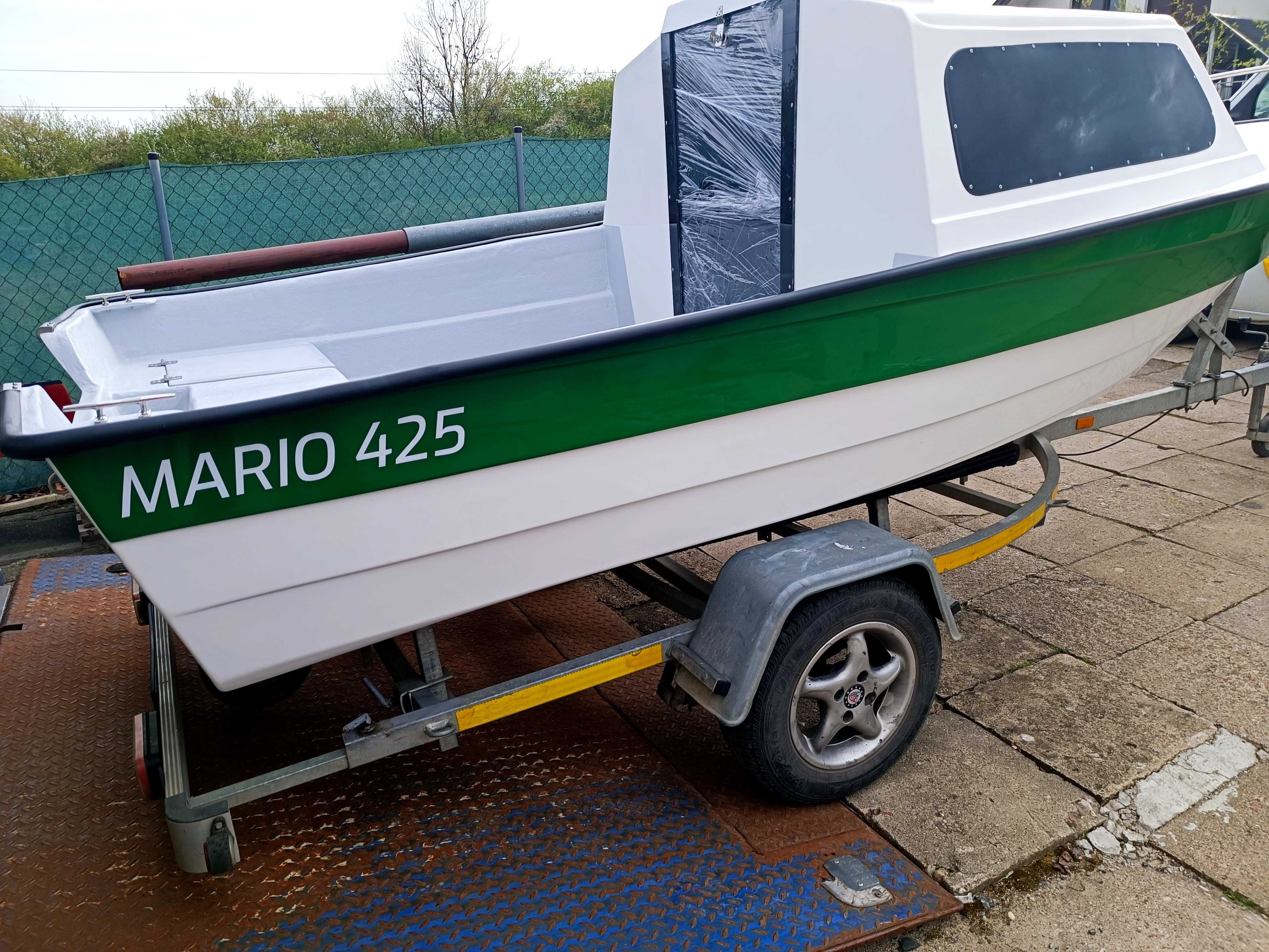 Nowa Łódź kabinowa wędkarska Mario 425 okazja