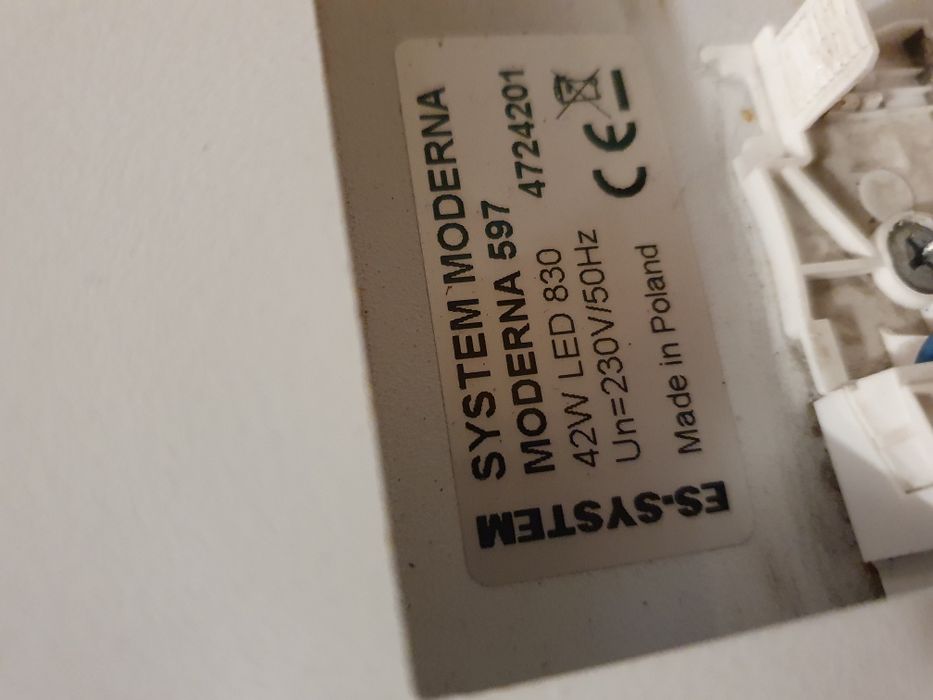 Lampa rastrowa kasetonowa LED