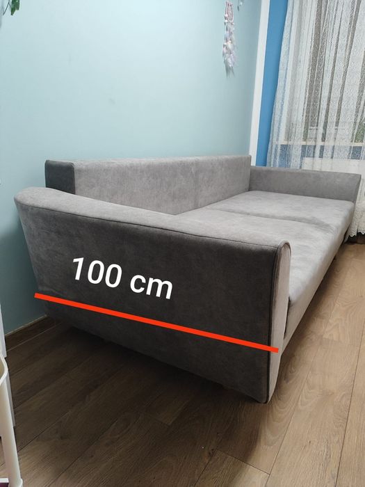 WYGODNA  Sofa z funkcją spania.