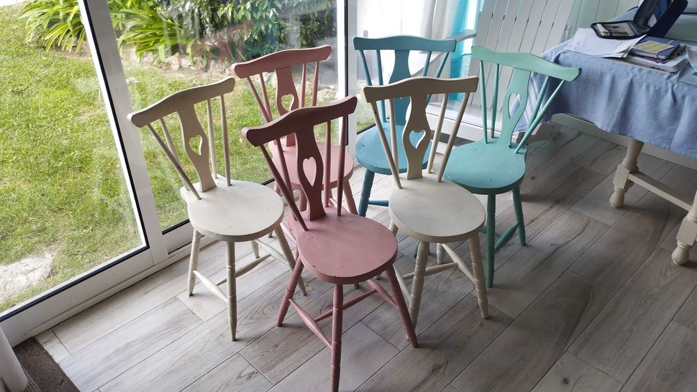 Cadeiras Rabo de Bacalhau- conjunto