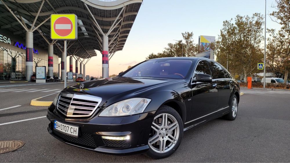 Аренда заказ авто мерседес w 221  w 222 на свадьбу, с водителем Одесса