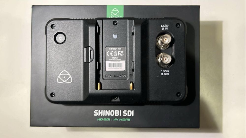 Atomos Shinobi SDI – stan idealny, komplet, , FV 23%