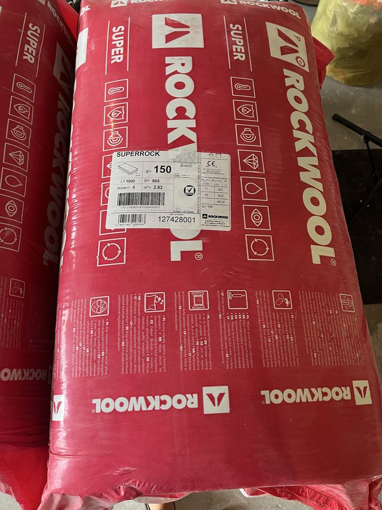Wełna mineralna rockwool